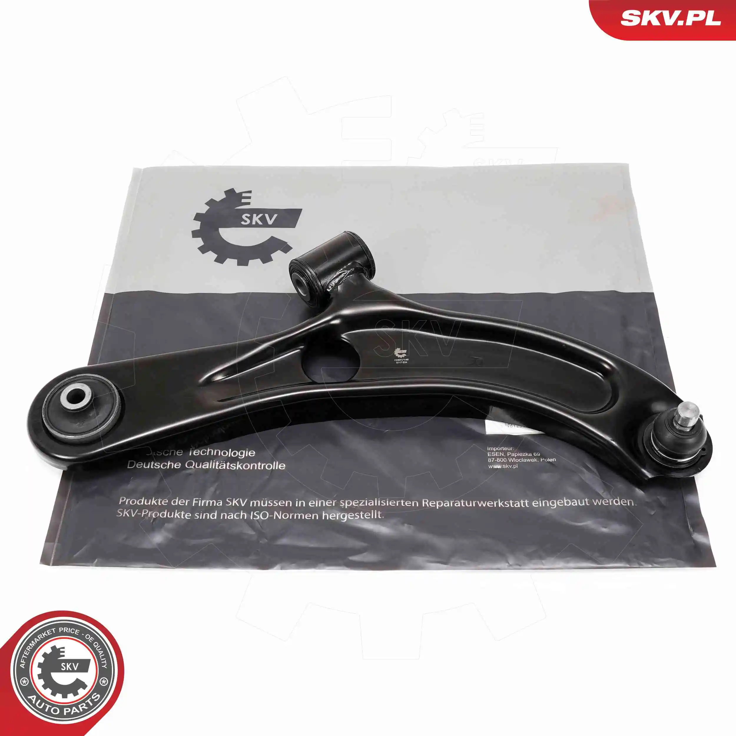 Control/Trailing Arm, wheel suspension